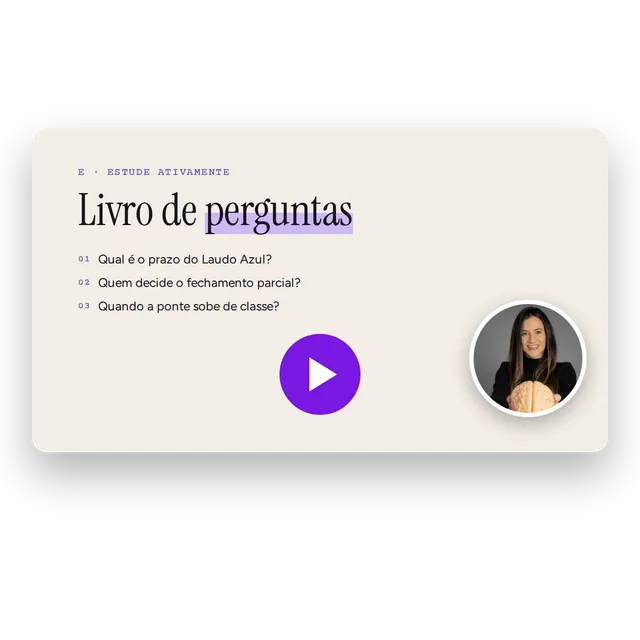 Vídeo curto de uma aula do Método LEMBRA