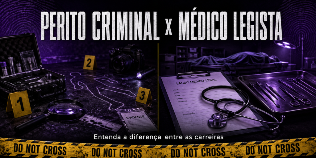 perito criminal vs médico legista