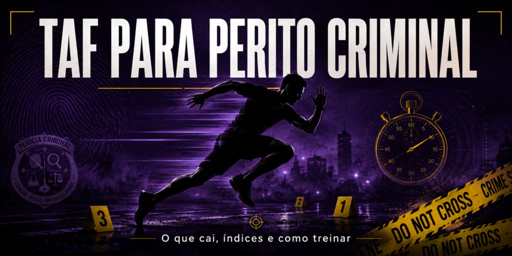 teste físico perito criminal