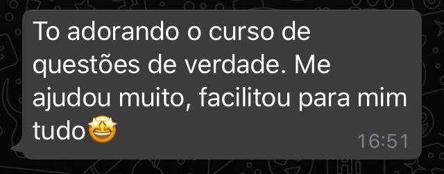 Depoimento de aluno sobre o curso de Química